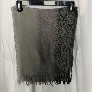 Pashmina Scarf Gray design